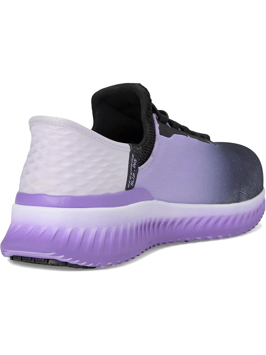Женские кроссовки SKECHERS Work Tilido - Ombray Comp Toe — изображение 5 из 7, черный/фиолетовый