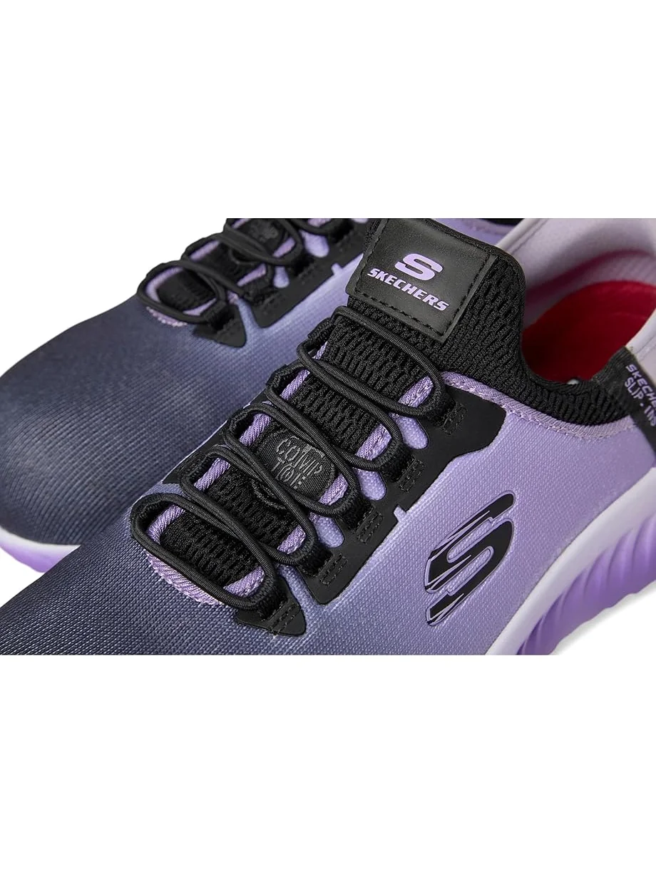 Женские кроссовки SKECHERS Work Tilido - Ombray Comp Toe — изображение 6 из 7, черный/фиолетовый