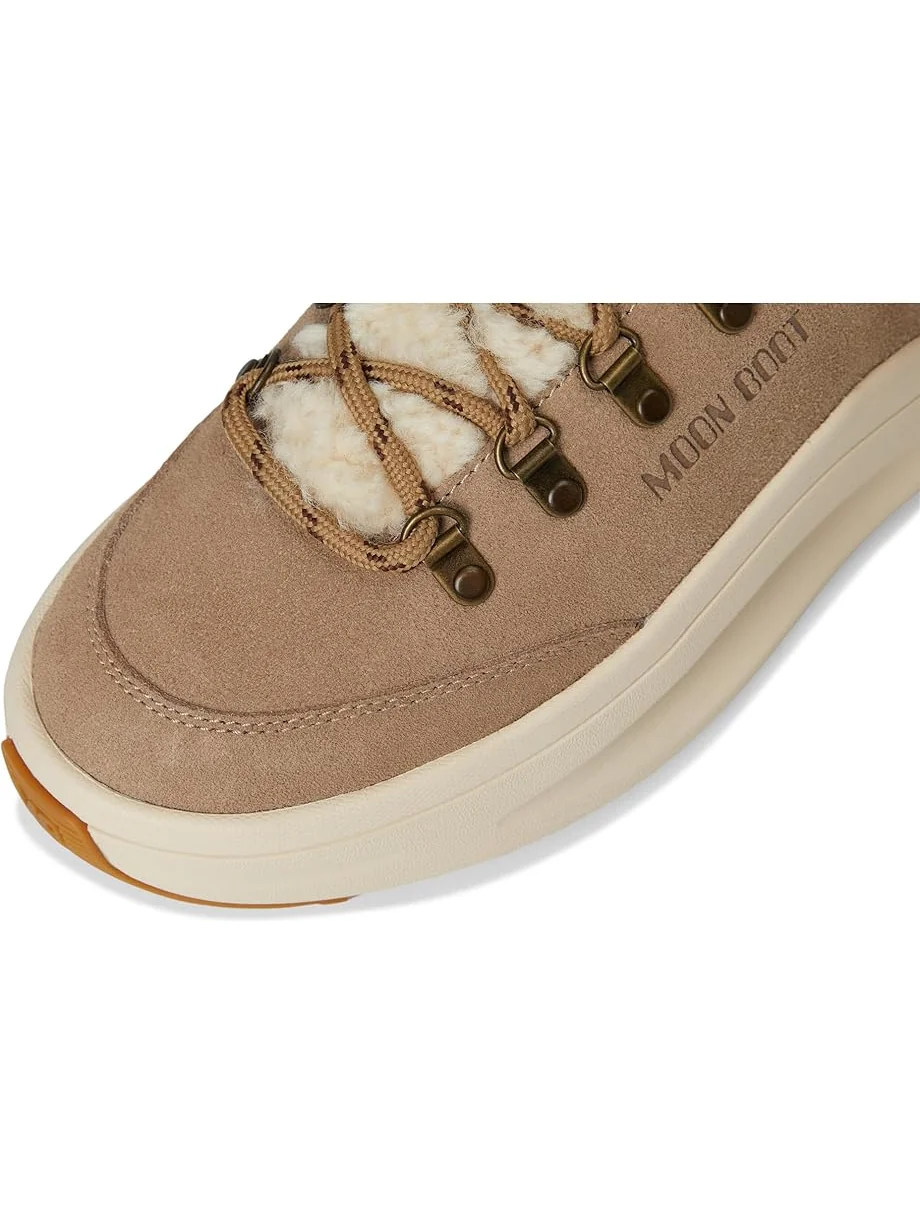 Женские кроссовки MOON BOOT Moon247 City Shearling — изображение 2 из 7, бежевый