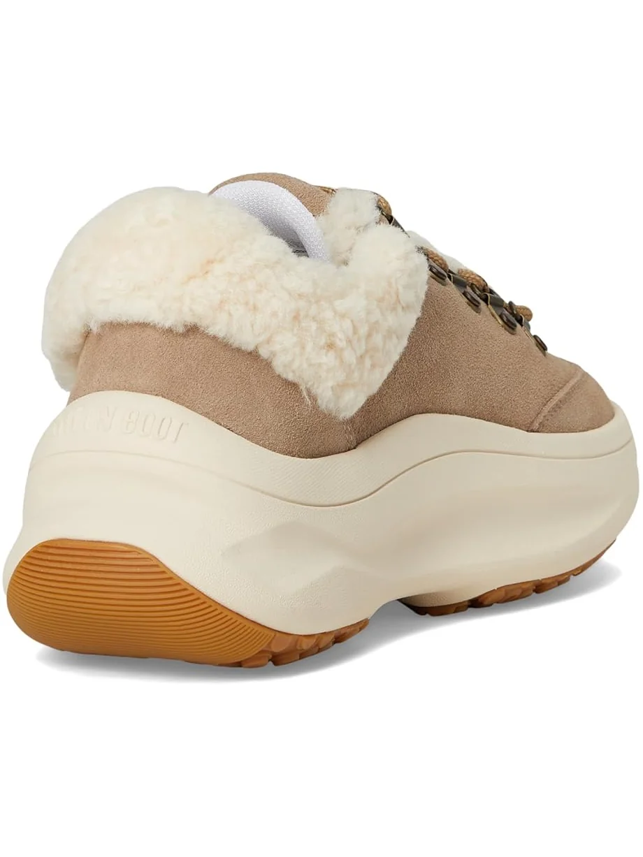 Женские кроссовки MOON BOOT Moon247 City Shearling — изображение 5 из 7, бежевый