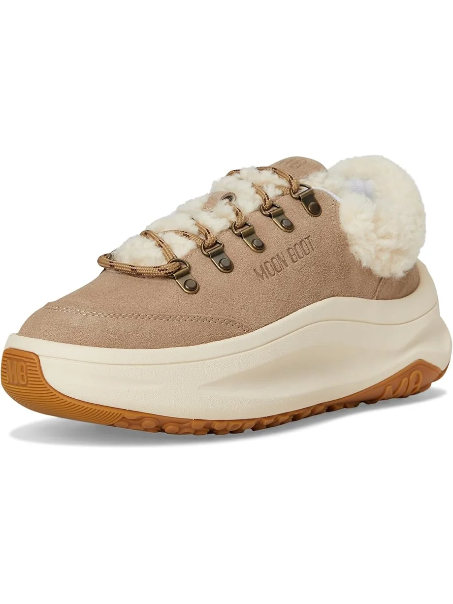Женские кроссовки MOON BOOT Moon247 City Shearling — изображение 7 из 7, бежевый