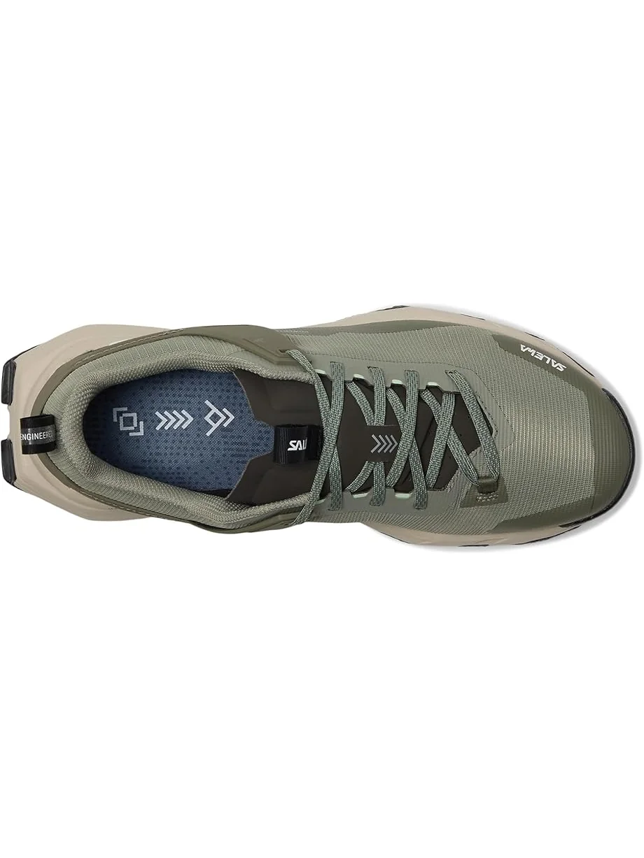 Женские треккинговые ботинки SALEWA Pedroc 2 PTX — изображение 2 из 7, зеленый