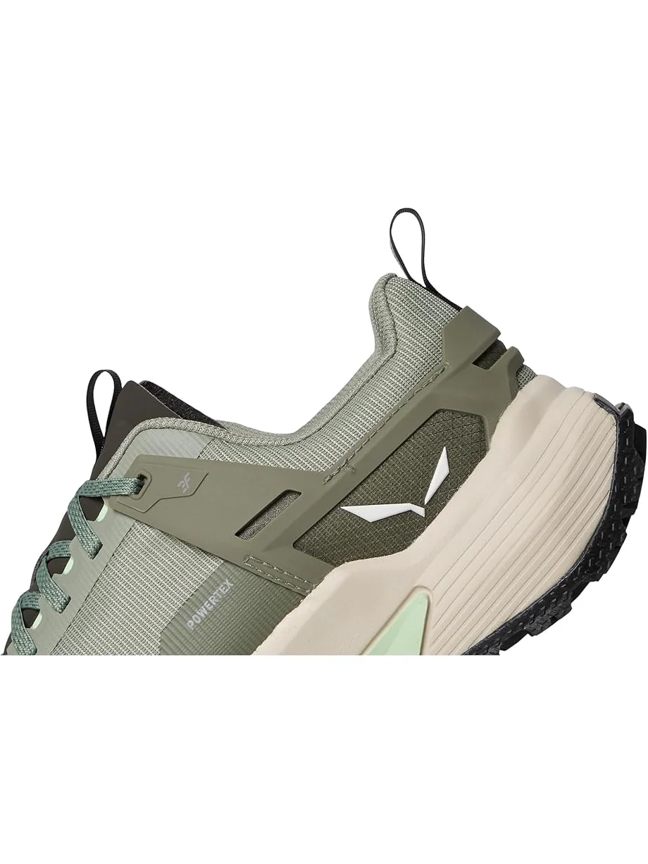 Женские треккинговые ботинки SALEWA Pedroc 2 PTX — изображение 6 из 7, зеленый