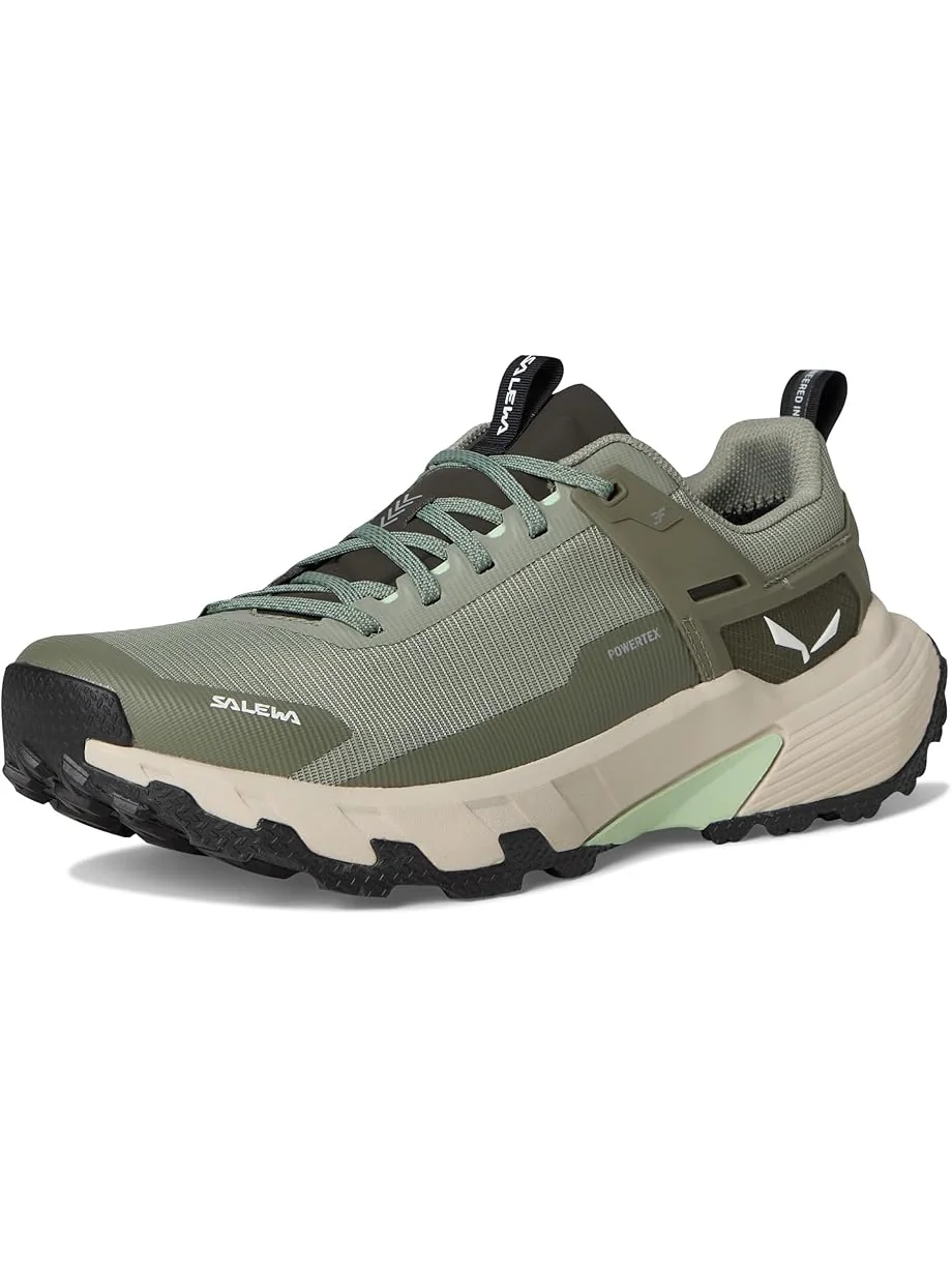 Женские треккинговые ботинки SALEWA Pedroc 2 PTX — изображение 7 из 7, зеленый