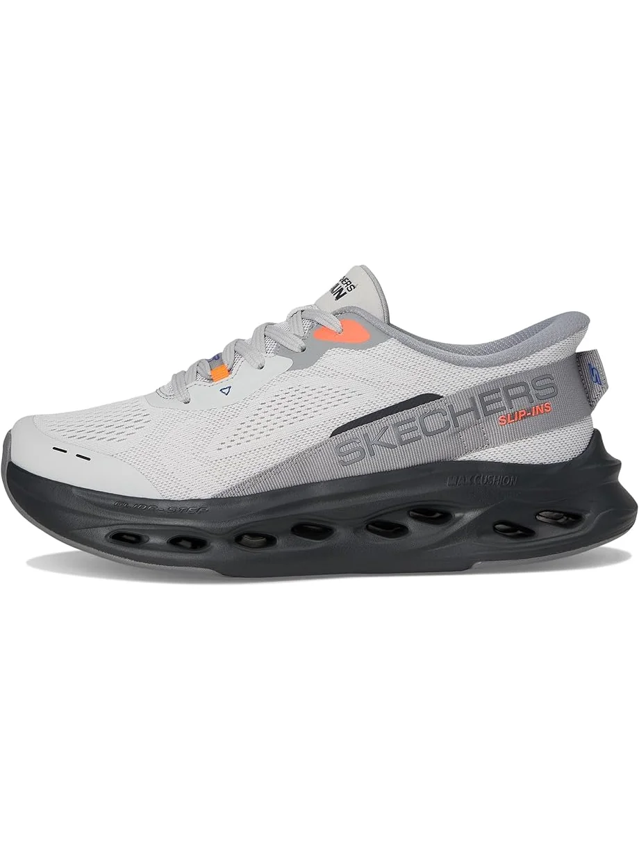 Мужские кроссовки SKECHERS Hands Free Slip-Ins Max Cushioning Glide-Step - Advert — изображение 4 из 7, серый/черный