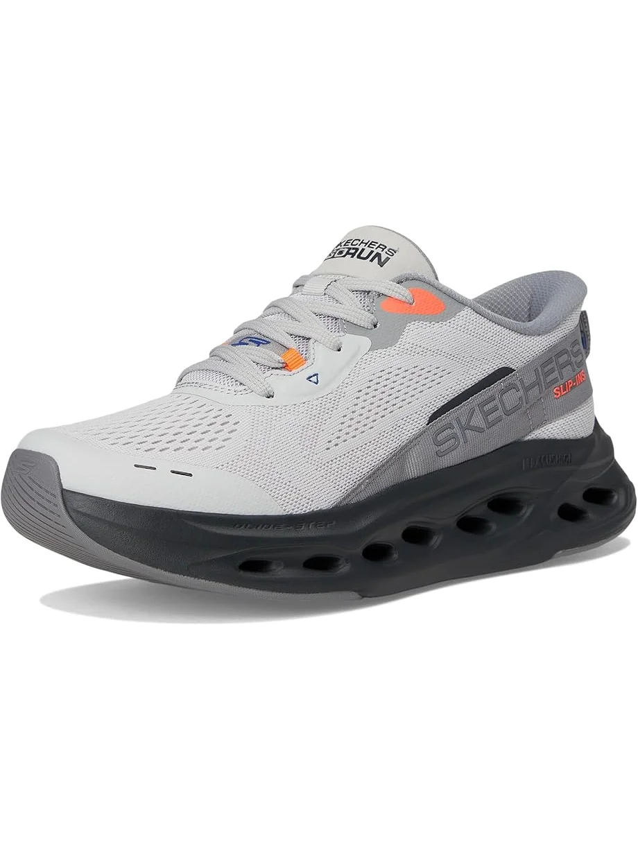 Мужские кроссовки SKECHERS Hands Free Slip-Ins Max Cushioning Glide-Step - Advert — изображение 7 из 7, серый/черный