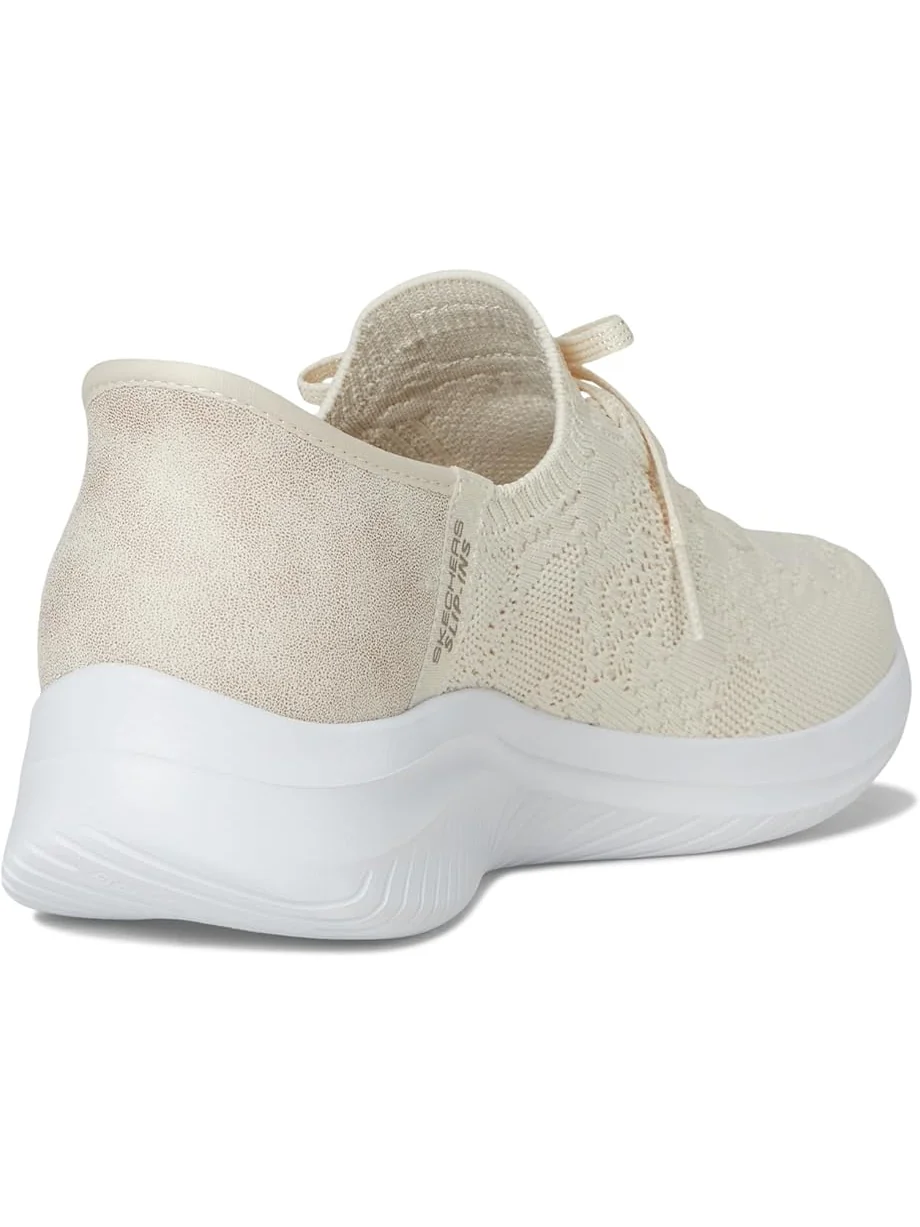 Женские кроссовки SKECHERS Martha Stewart Ultra Flex 3.0 Back On Track Hands Free Slip-Ins — изображение 5 из 7, кремовый
