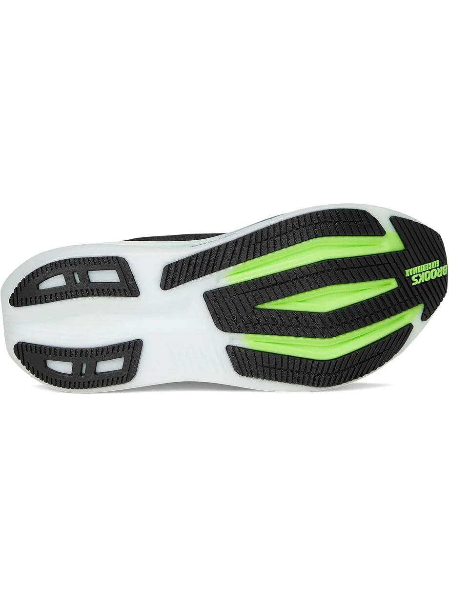 Мужские кроссовки Brooks Glycerin Max 2 — изображение 3 из 7, белый/зеленый
