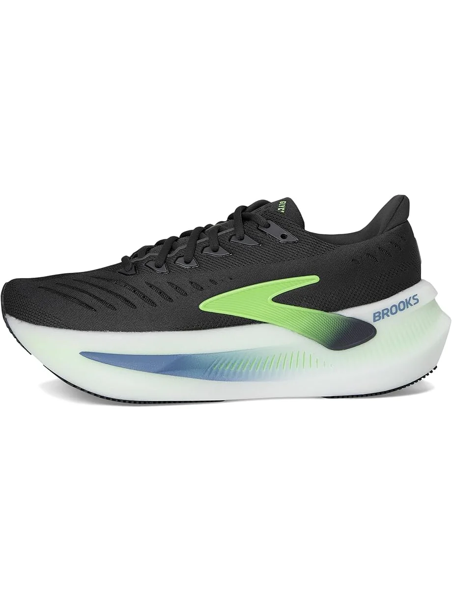 Мужские кроссовки Brooks Glycerin Max 2 — изображение 4 из 7, белый/зеленый