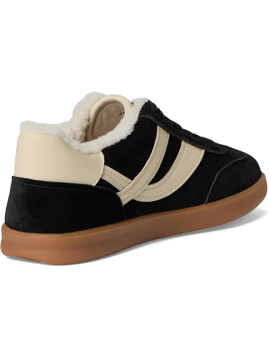 Женские кроссовки Vince Oasis Shearling Lace-Up — изображение 5 из 7, черный