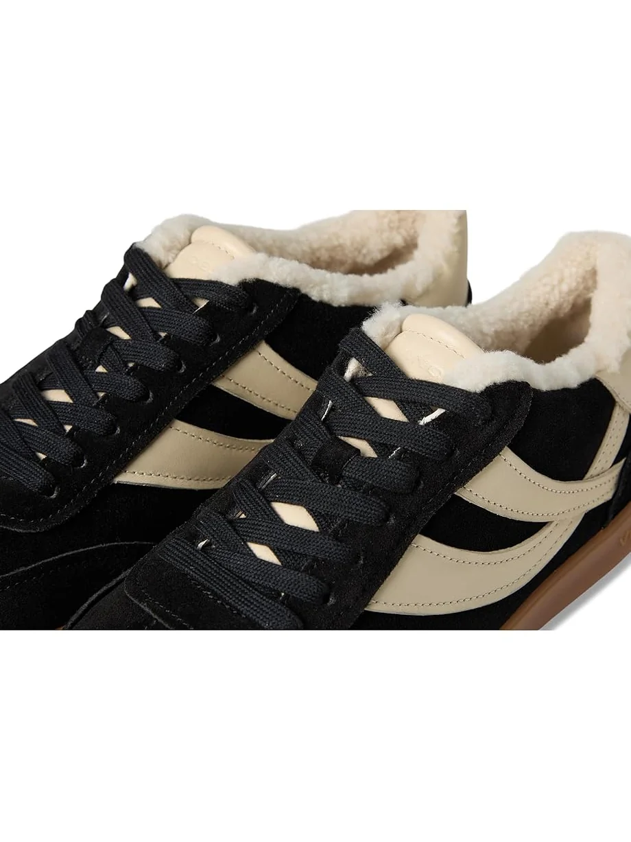 Женские кроссовки Vince Oasis Shearling Lace-Up — изображение 6 из 7, черный