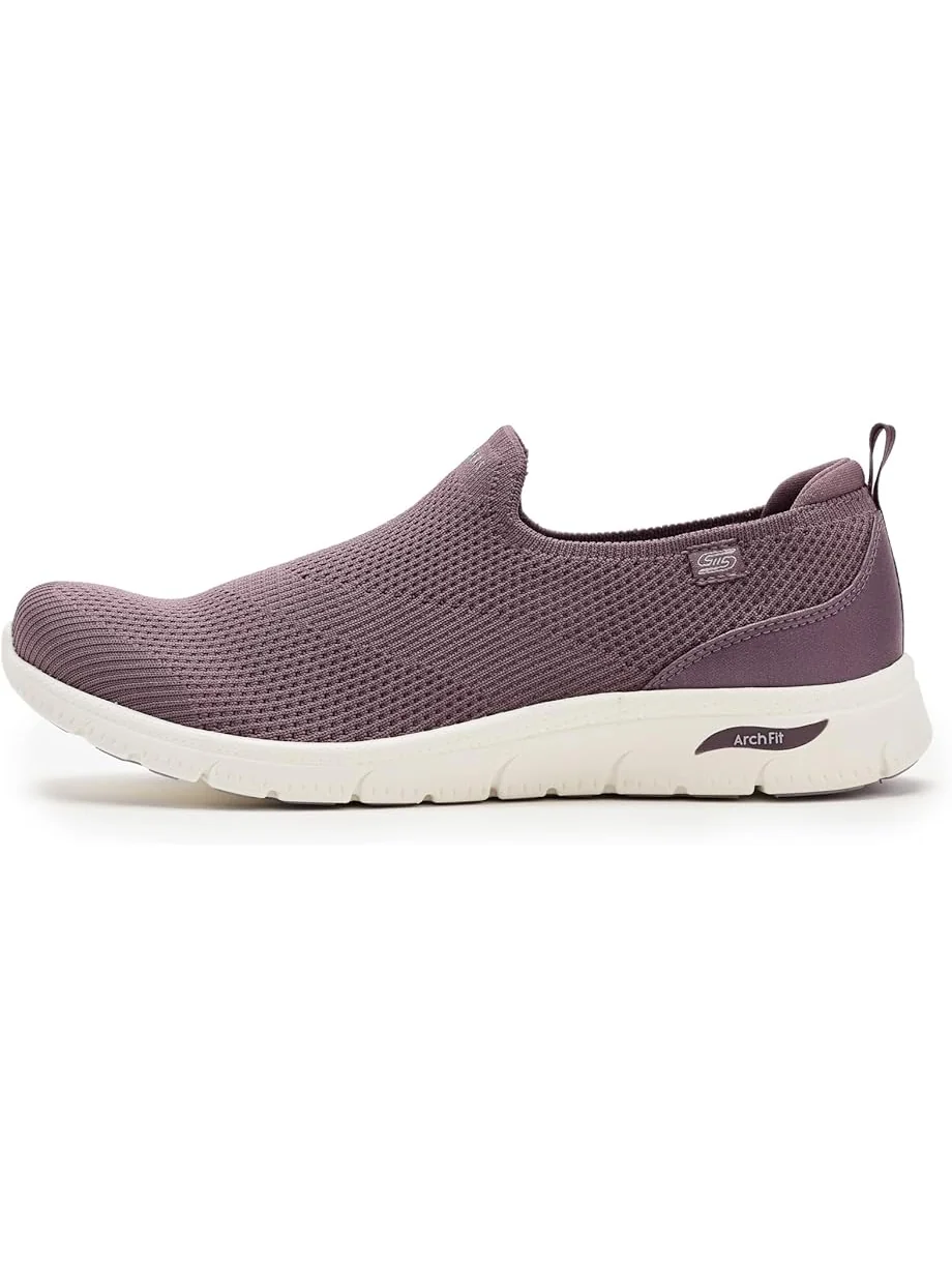 Женские кроссовки SKECHERS Arch Fit Refine 2.0 - Nora — изображение 4 из 7, сливавый
