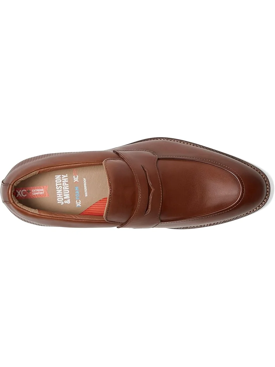 Мужские лоферы Johnston & Murphy XC Copley Penny — изображение 2 из 7, коньячный