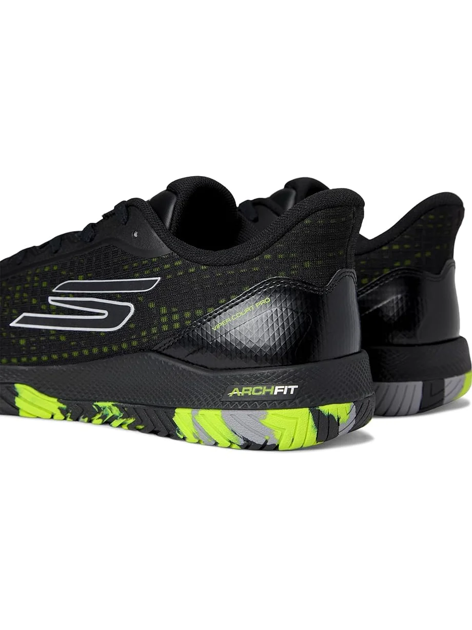 Женские кроссовки для пиклбола SKECHERS Go Train Arch Fit Viper Court Pro — изображение 6 из 7, черный