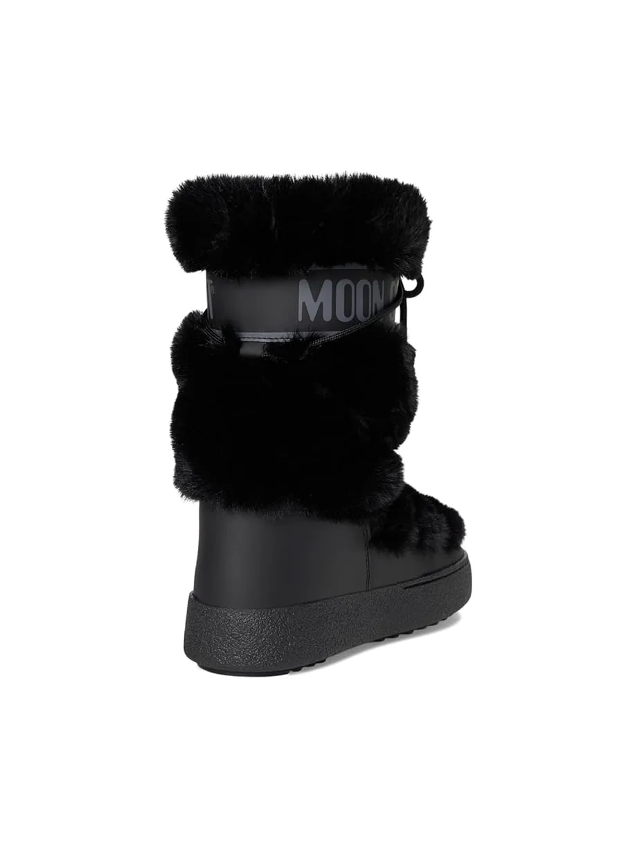 Женские ботинки MOON BOOT Ltrack Faux Fur High Wp — изображение 5 из 7, черный