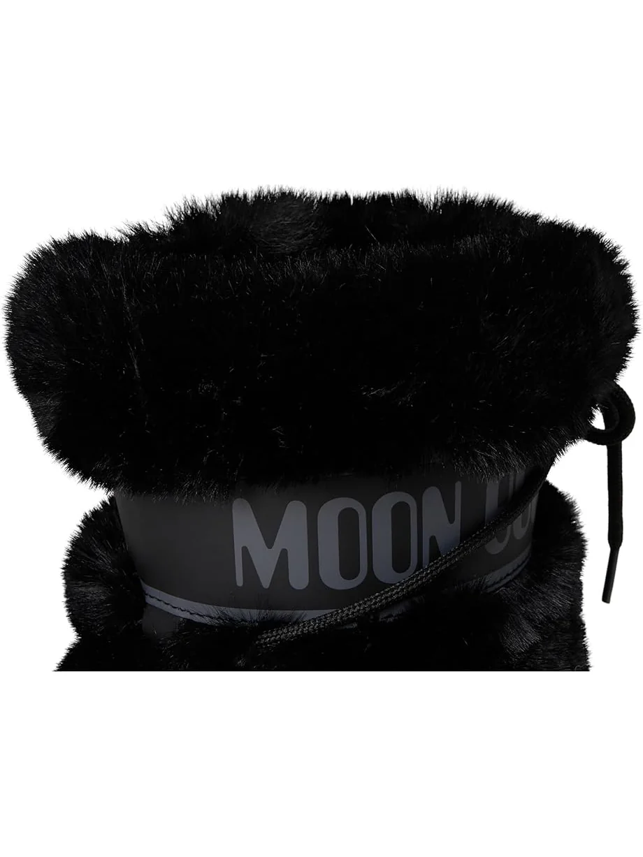 Женские ботинки MOON BOOT Ltrack Faux Fur High Wp — изображение 6 из 7, черный