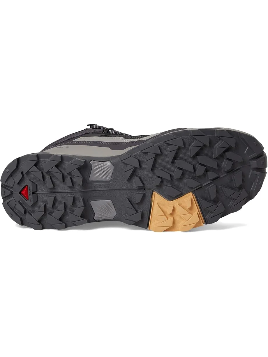 Женские треккинговые ботинки Salomon X Ultra 5 Mid GTX — изображение 3 из 7, серый