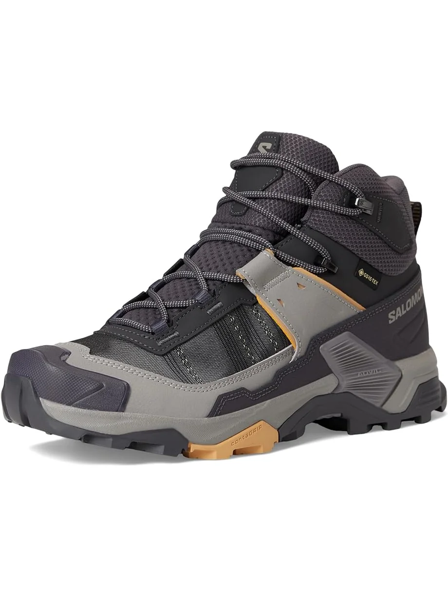Женские треккинговые ботинки Salomon X Ultra 5 Mid GTX — изображение 7 из 7, серый