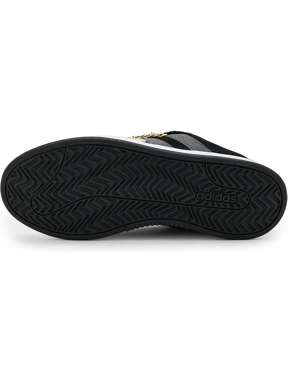 Женские кроссовки Adidas Grand Court Alpha 00s — изображение 4 из 6, черный/черный/белый