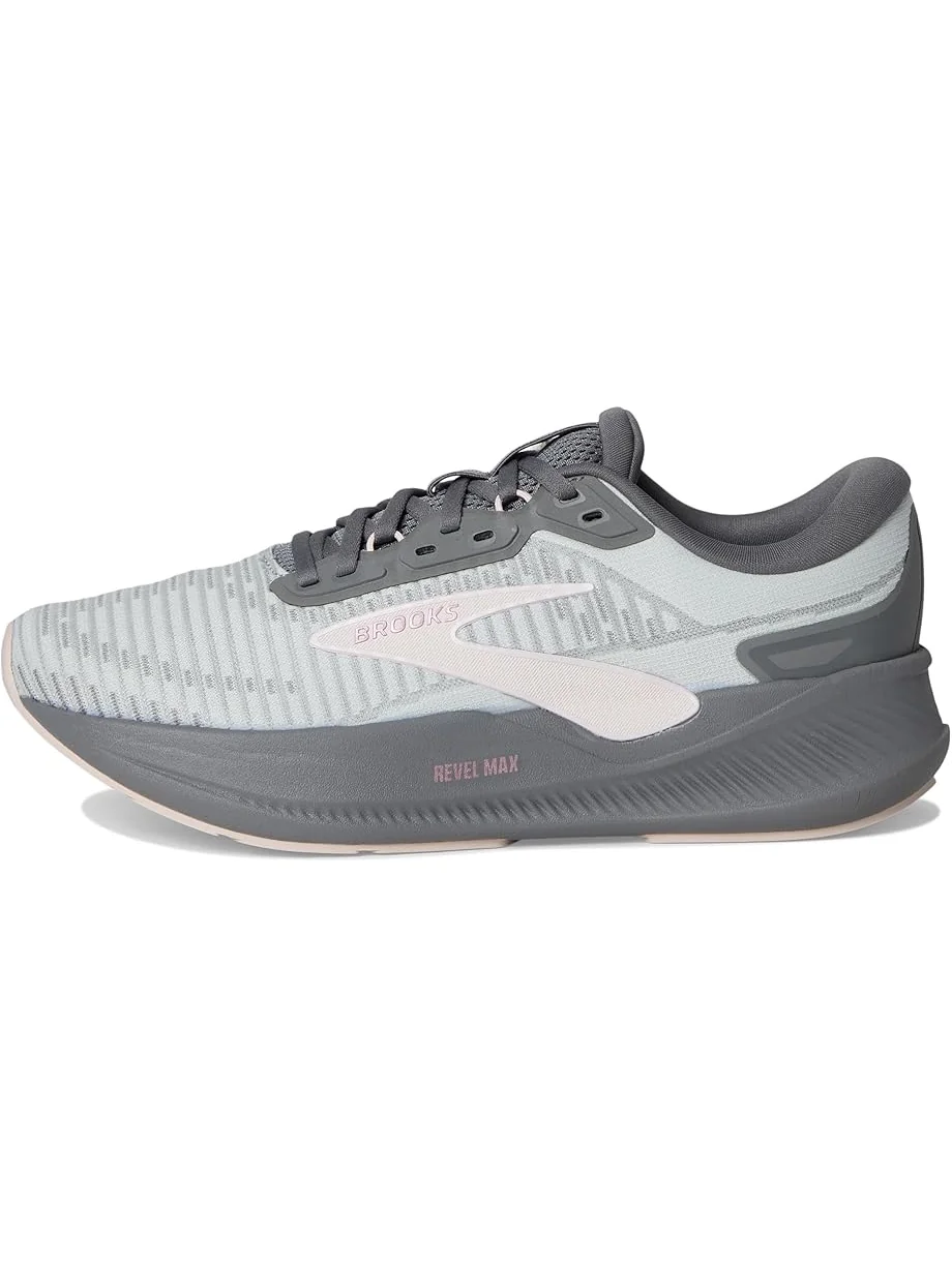 Женские кроссовки Brooks Revel Max — изображение 4 из 7, серый/металлик