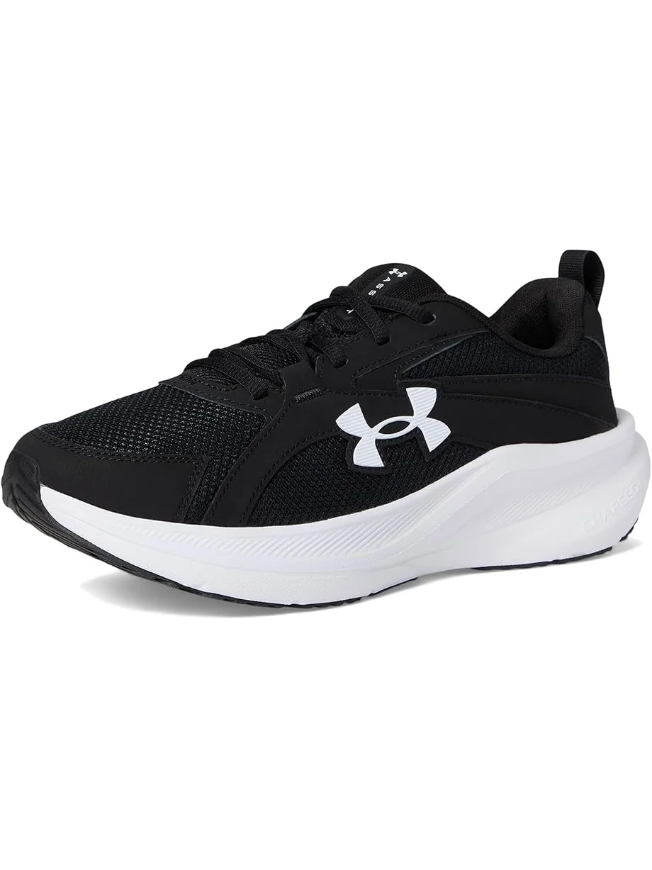 Женские кроссовки Under Armour Charged Assert 11 — изображение 7 из 7, черный/черный/белый