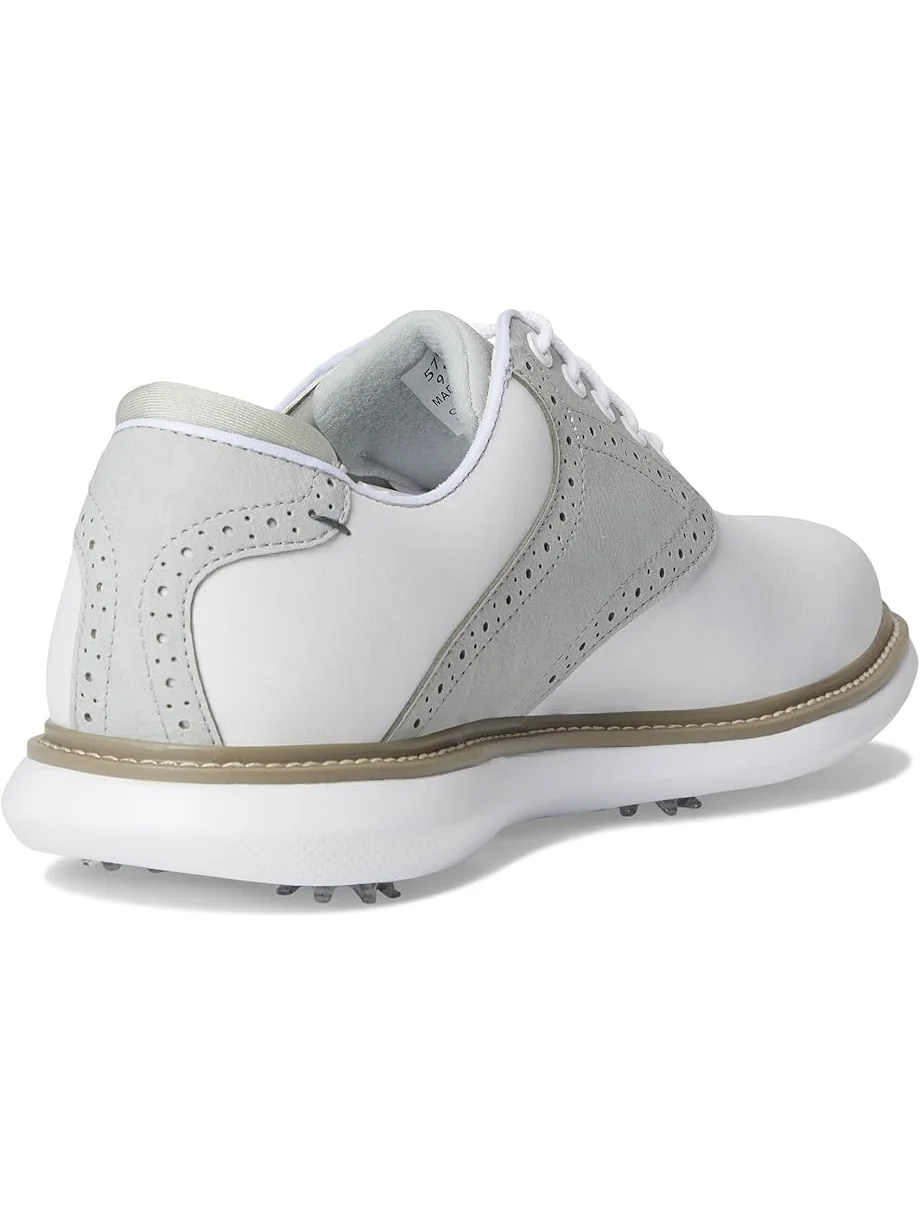 Мужские кроссовки для гольфа FootJoy Traditions предыдущего сезона — изображение 5 из 7, белый/серый/белый