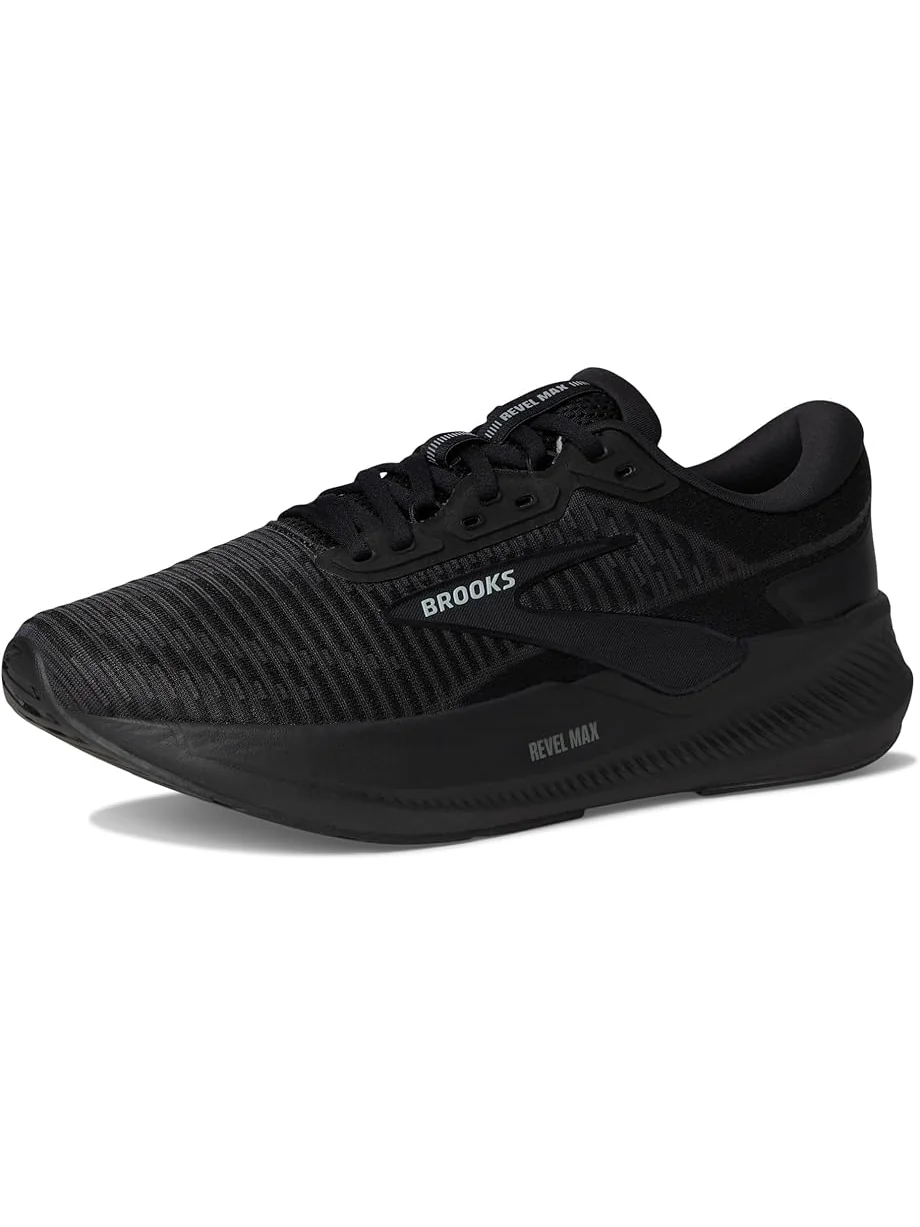 Мужские кроссовки Brooks Revel Max — изображение 7 из 7, черный/черный