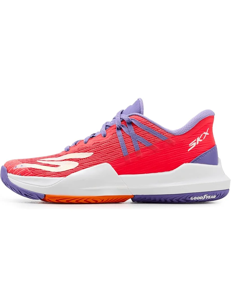 Женские кроссовки SKECHERS Tennis Shoe Hands Free Slip-Ins Baseline Bully — изображение 4 из 7, коралл