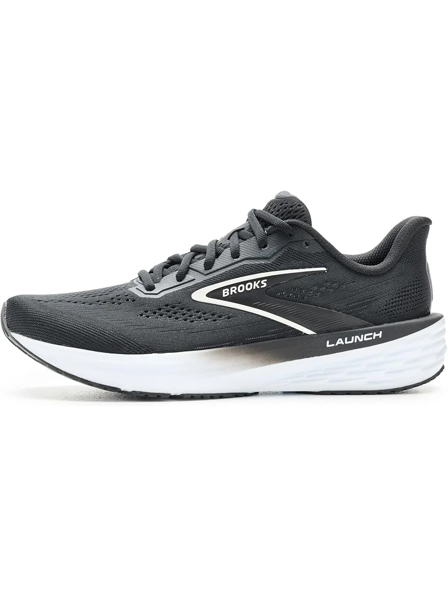 Мужские кроссовки Brooks Launch 12 — изображение 4 из 7, черный/серый/белый