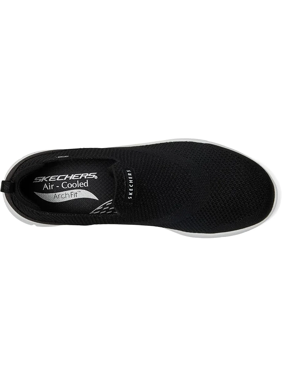 Женские лоферы SKECHERS Arch Fit Refine 2.0 Cascade — изображение 2 из 7, черный/белый