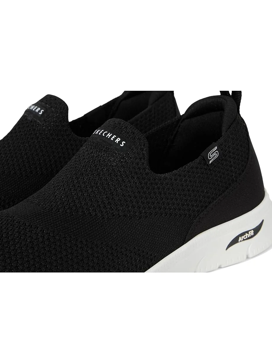 Женские лоферы SKECHERS Arch Fit Refine 2.0 Cascade — изображение 6 из 7, черный/белый
