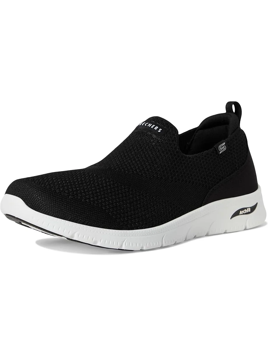 Женские лоферы SKECHERS Arch Fit Refine 2.0 Cascade — изображение 7 из 7, черный/белый