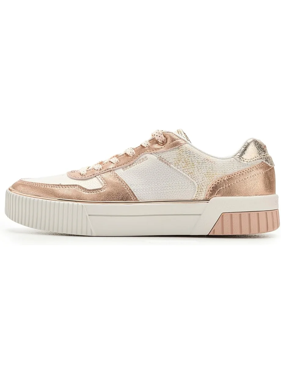 Женские кроссовки SKECHERS Jade Luminous Spark — изображение 4 из 7, розовое золото