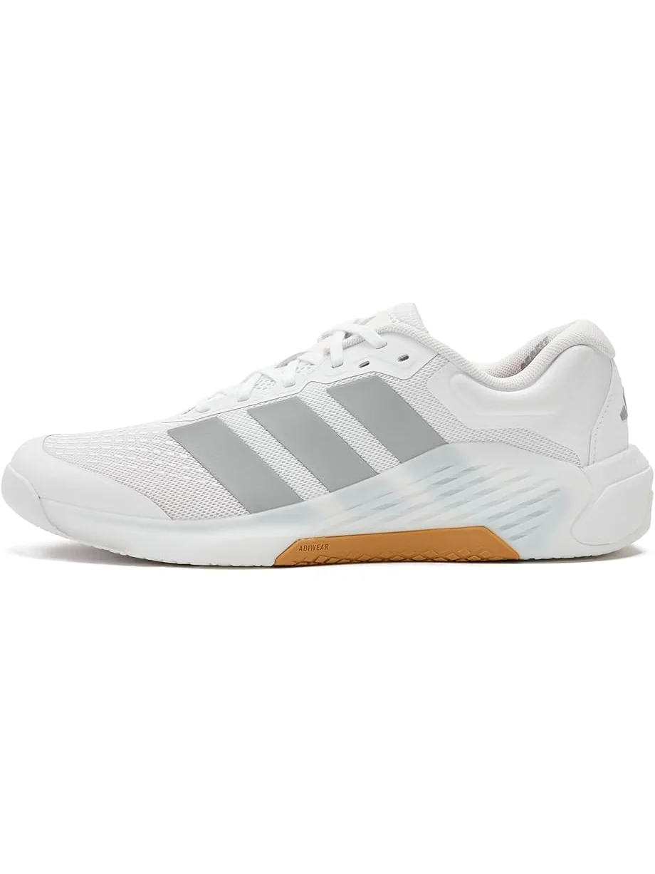 Мужские кроссовки для тренировок Adidas Dropset 4 Power Trainer — изображение 3 из 6, белый/серебристый/белый