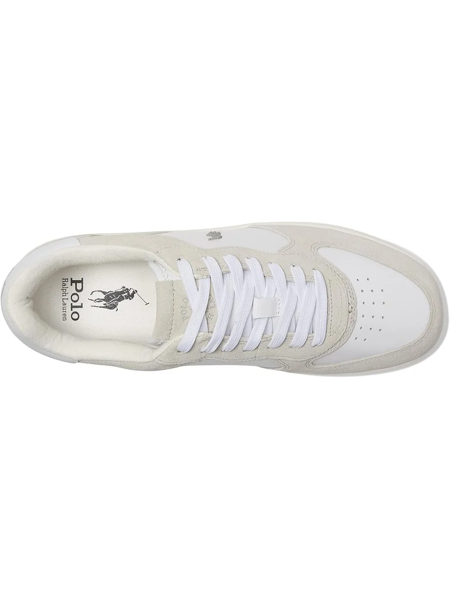 Мужские кроссовки Polo Ralph Lauren Masters Court — изображение 2 из 7, серый фиолетовый/белый