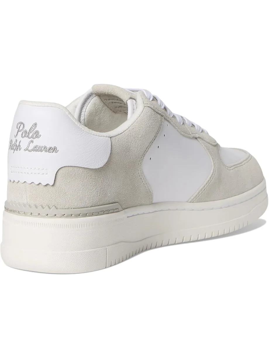 Мужские кроссовки Polo Ralph Lauren Masters Court — изображение 5 из 7, серый фиолетовый/белый