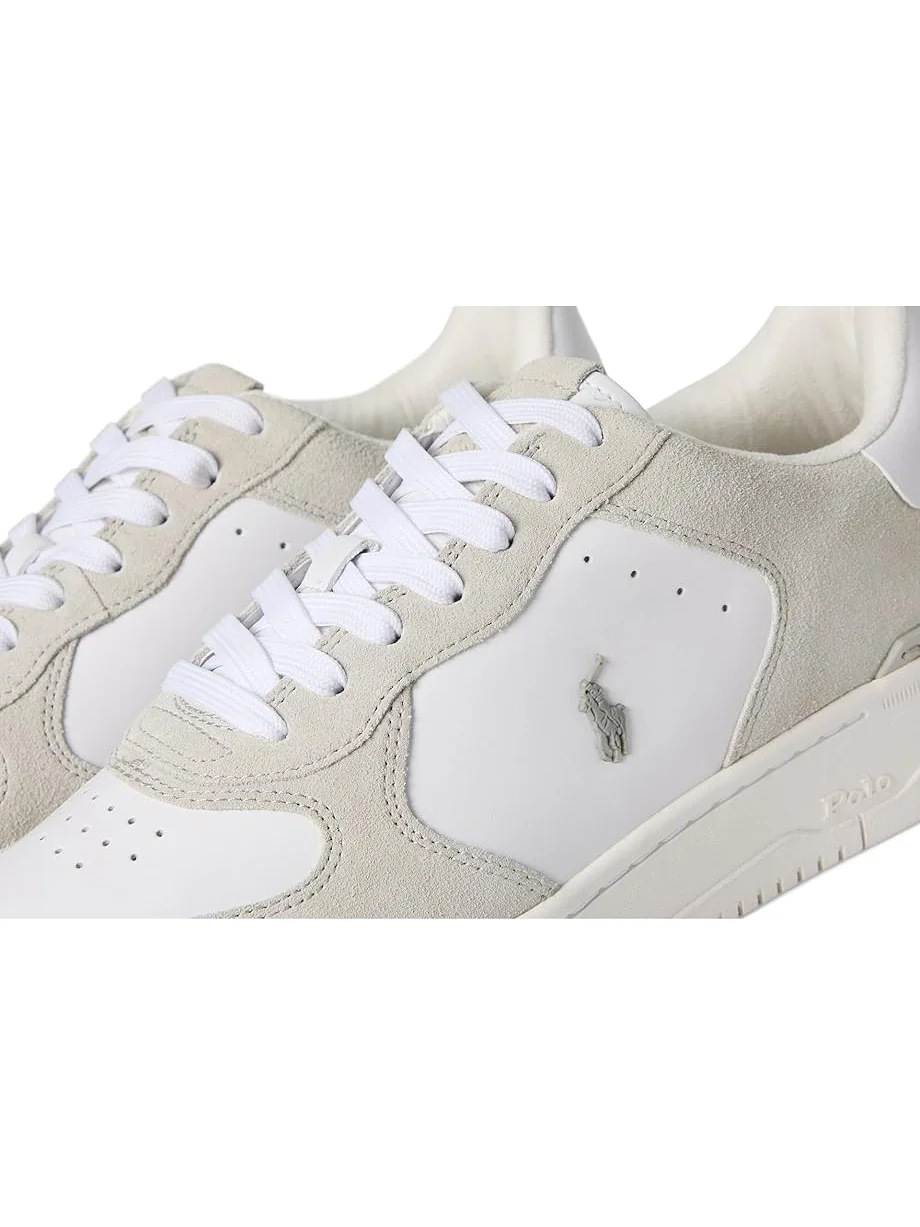 Мужские кроссовки Polo Ralph Lauren Masters Court — изображение 6 из 7, серый фиолетовый/белый