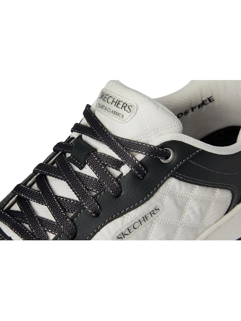 Женские кроссовки SKECHERS Sport Court 2.0-Daily Journey Hands-Free Slip-Ins — изображение 6 из 7, белый/черный
