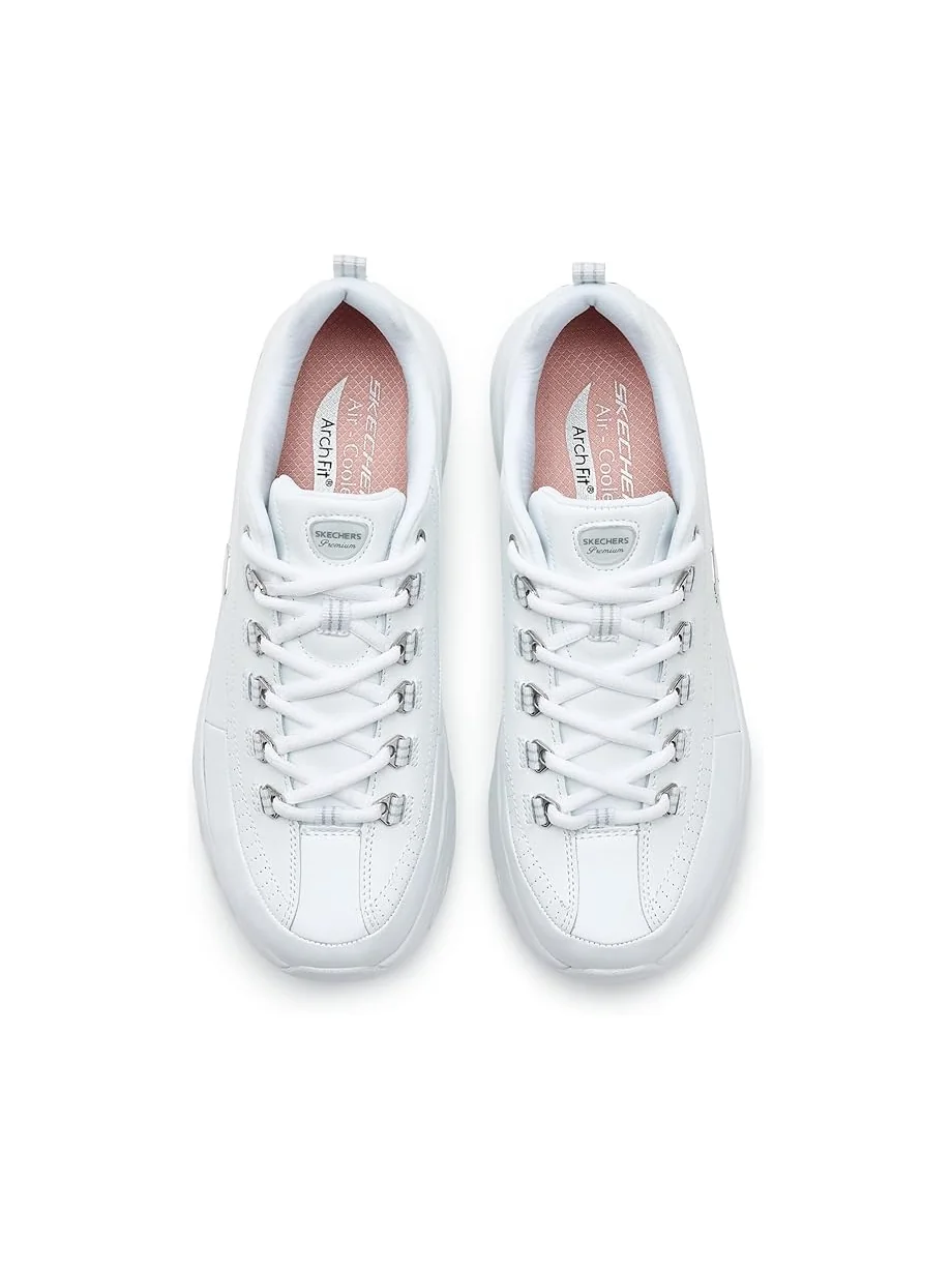 Женские кроссовки SKECHERS Skechers Arch Fit Glide-Step — изображение 2 из 8, белый
