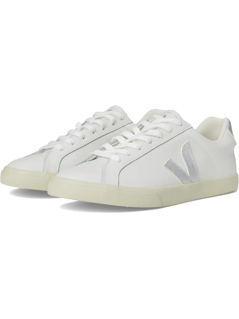 Женские кроссовки VEJA Esplar Logo — изображение 1 из 7, белый серебристый