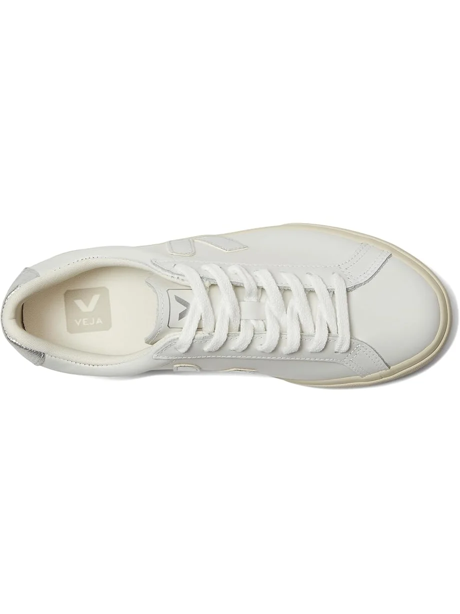 Женские кроссовки VEJA Esplar Logo — изображение 2 из 7, белый серебристый