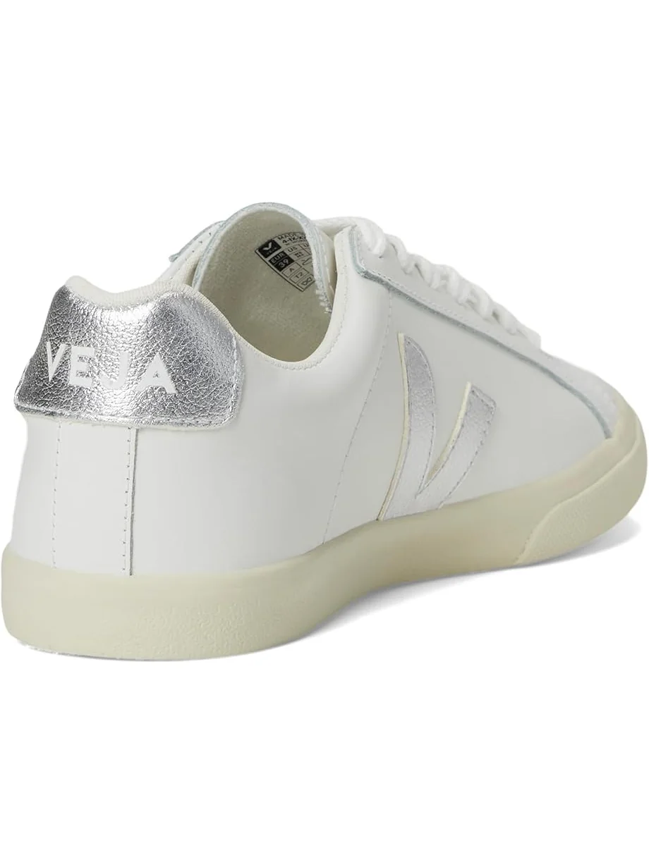 Женские кроссовки VEJA Esplar Logo — изображение 5 из 7, белый серебристый