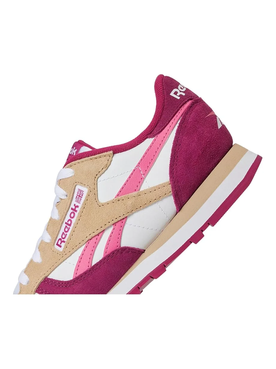 Женские кроссовки Reebok Lifestyle Classic Leather — изображение 6 из 7, белый/розовый