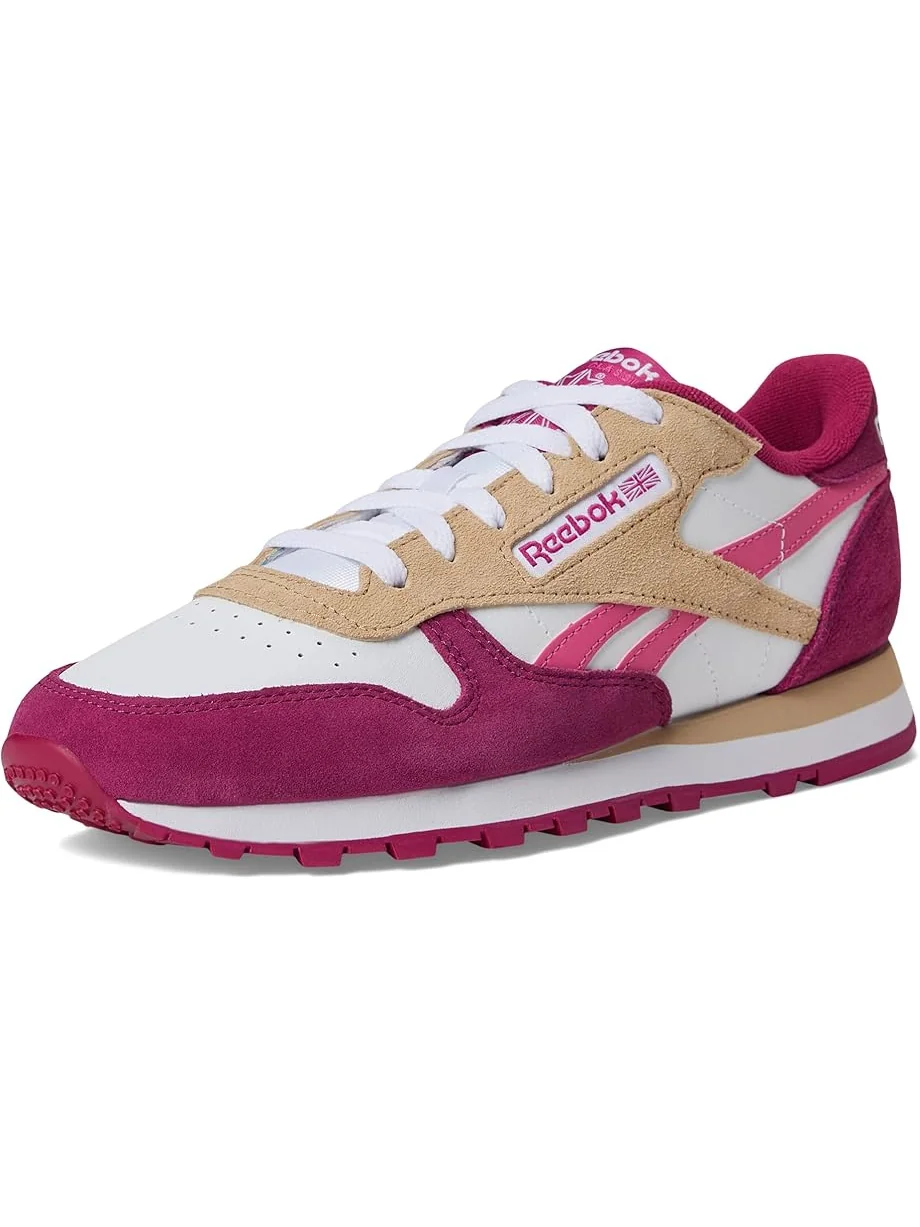 Женские кроссовки Reebok Lifestyle Classic Leather — изображение 7 из 7, белый/розовый