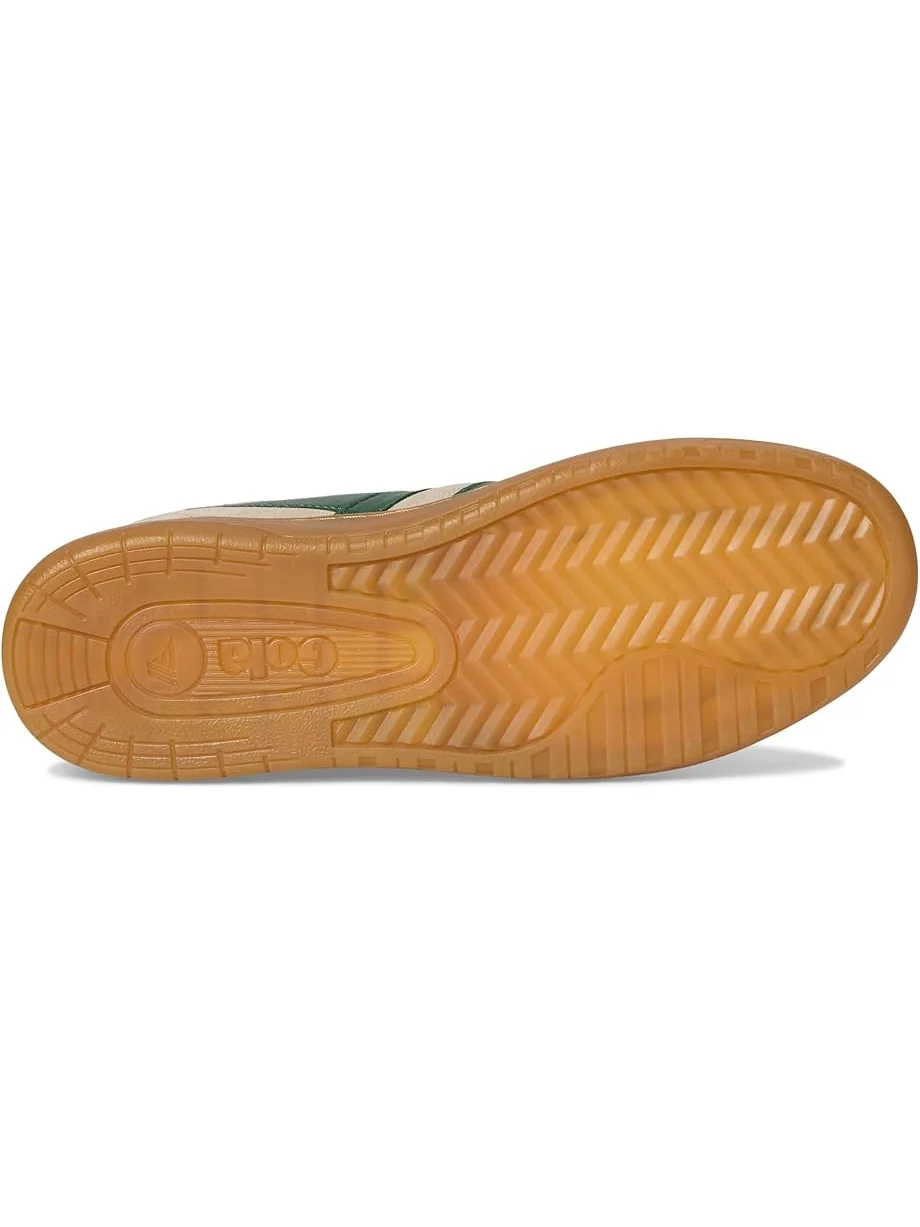 Женские кроссовки Gola Hawk Suede '86, Bone/Evergreen/Gum — изображение 3 из 7, вечнозеленый