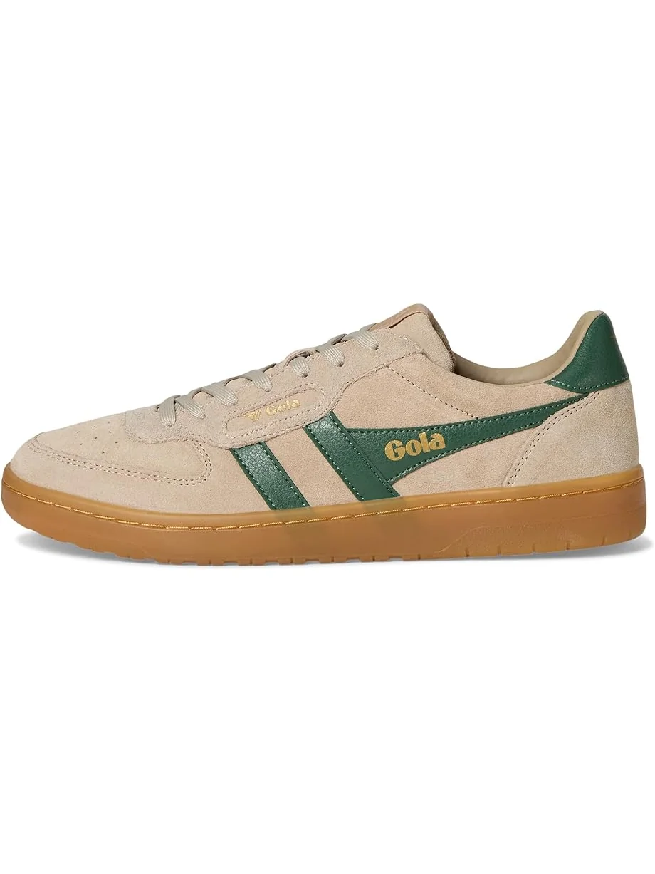 Женские кроссовки Gola Hawk Suede '86, Bone/Evergreen/Gum — изображение 4 из 7, вечнозеленый