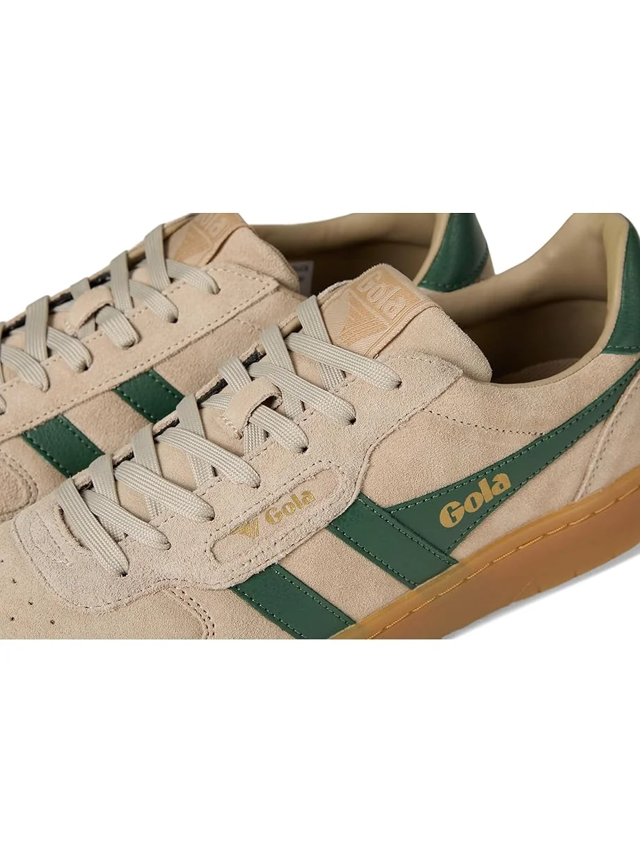 Женские кроссовки Gola Hawk Suede '86, Bone/Evergreen/Gum — изображение 6 из 7, вечнозеленый