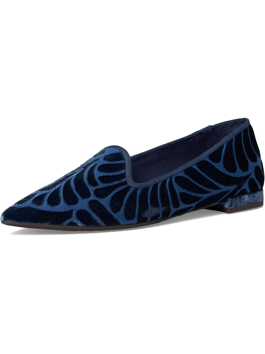 Женские лоферы Birdies Starfinch 15 Embroidery Velvet — изображение 7 из 7, голубой