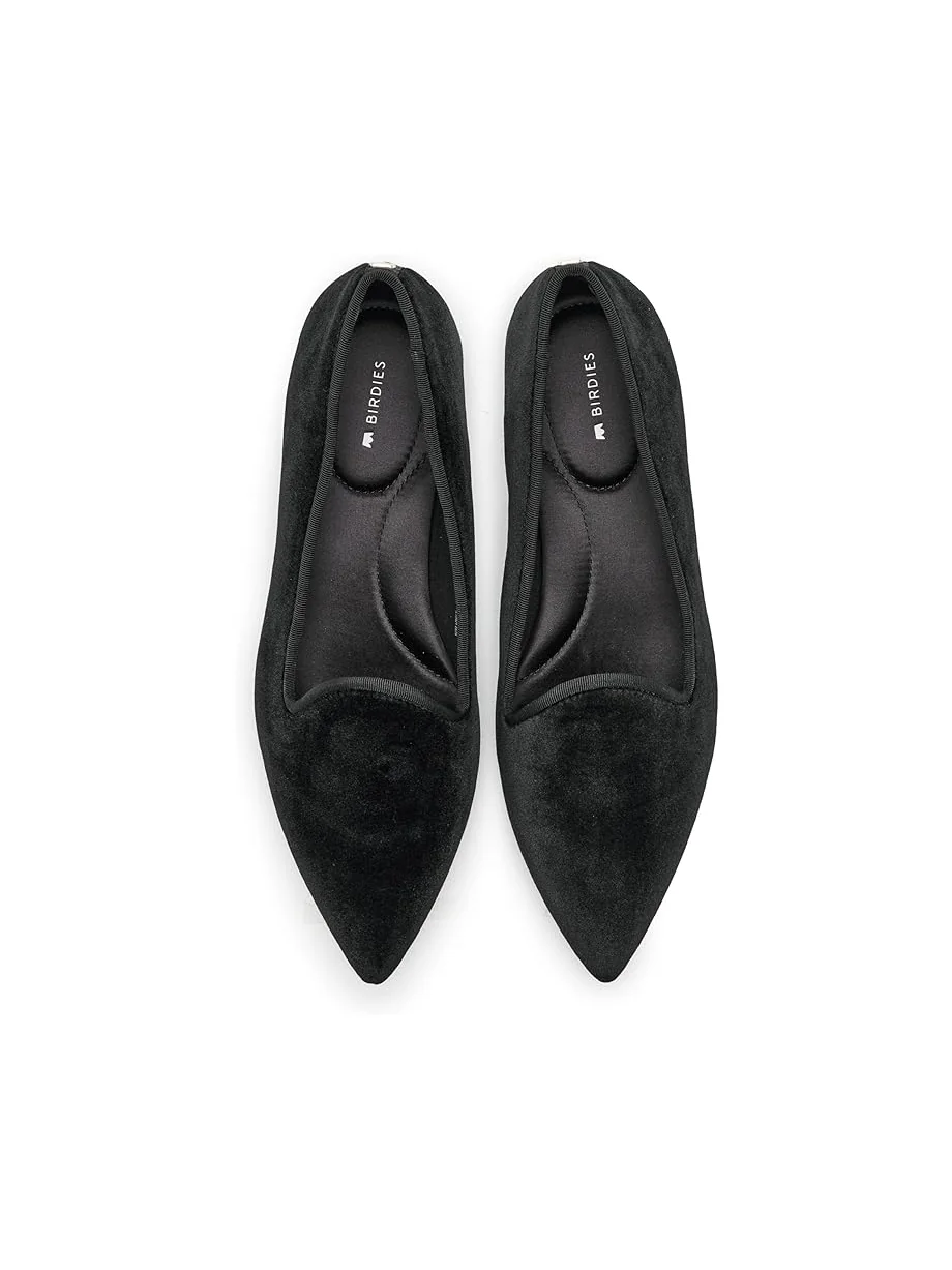 Женские лоферы Birdies Starfinch 15 Velvet — изображение 2 из 6, черный