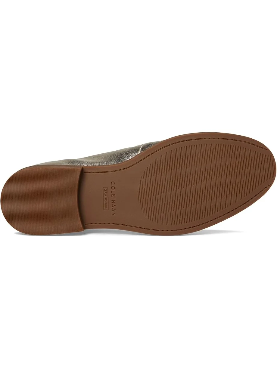 Женские лоферы Cole Haan Stassi Soft Driving Style — изображение 3 из 7, золотистый